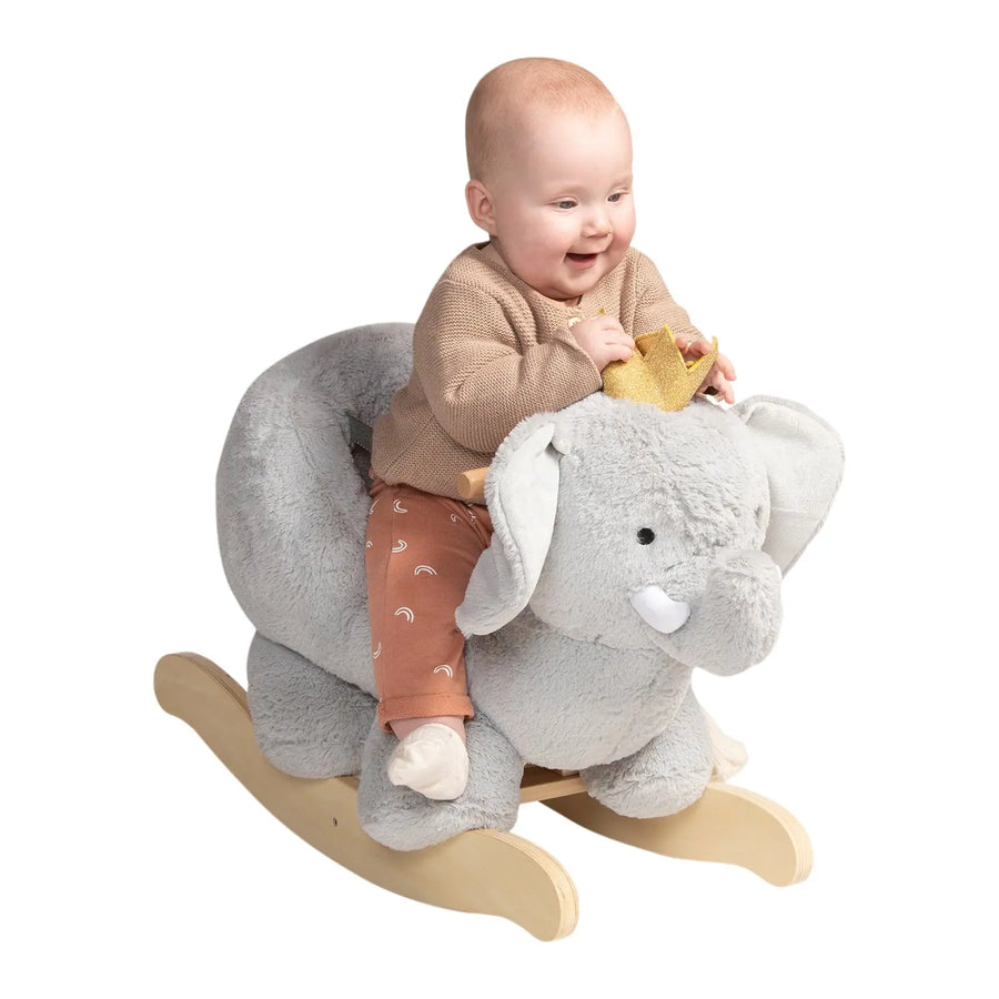 Elephant Plush Rocker - Stuffed Animal - Manhattan Toy